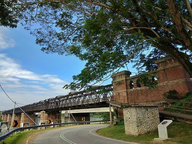 Victoria Bridge, located half hour drive from Kuala Kangsar, is a national heritage