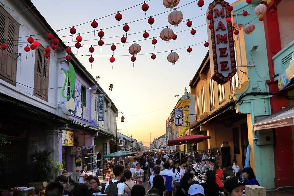 Visitors flocking to the Jonker Street in its early operating hours