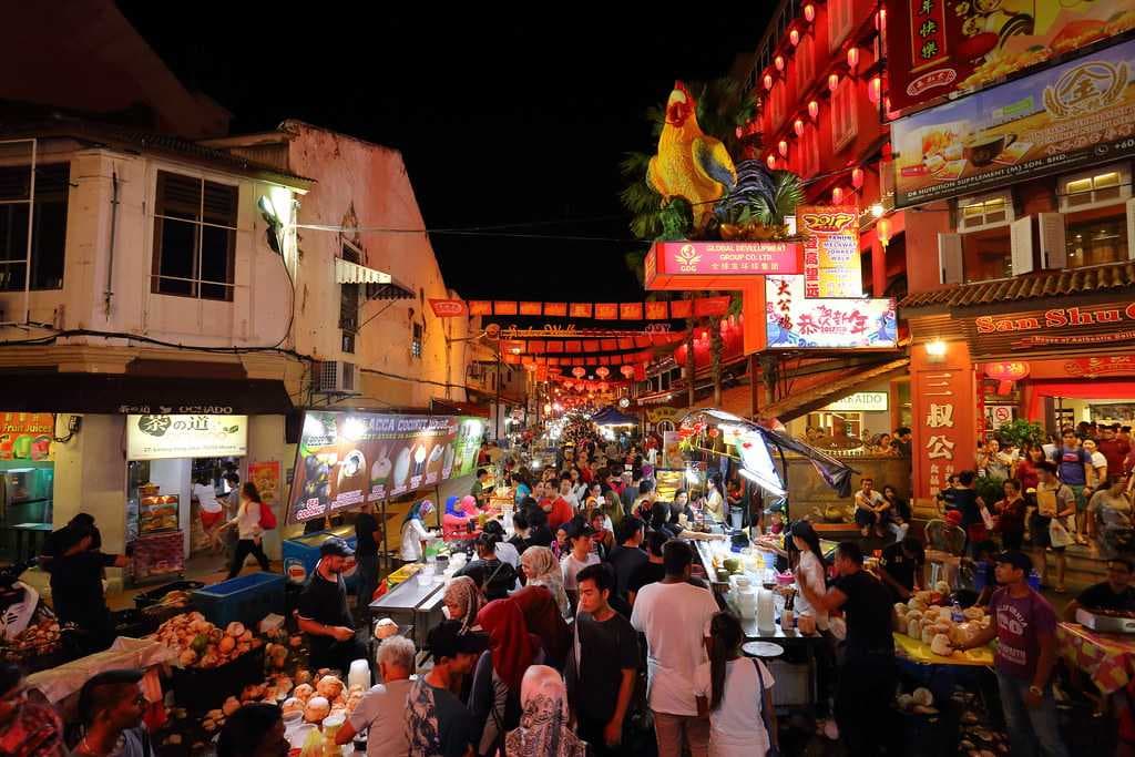 Visitors flocking to the Jonker Street Night Market