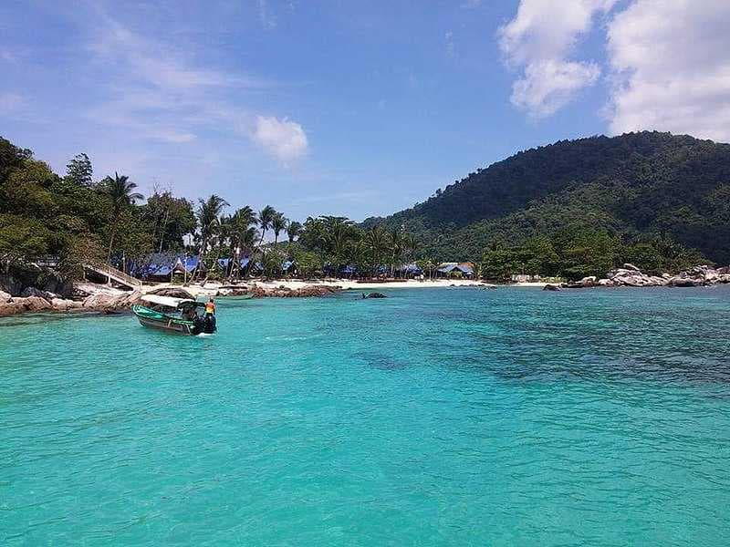 Afternoon scenery of Perhentian Islands