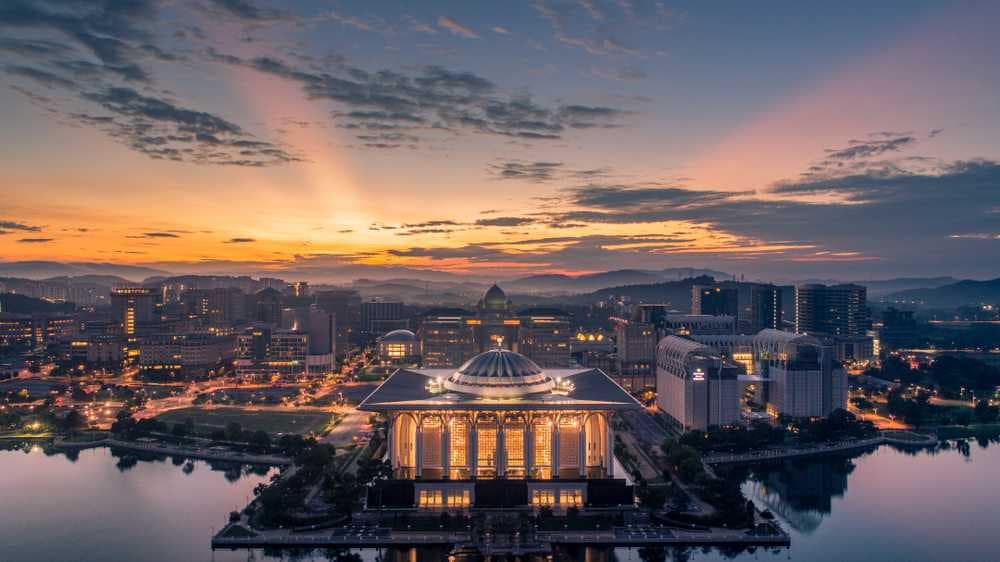 Aerial View of Tuanku Mizan Zainal Abidin Mosque