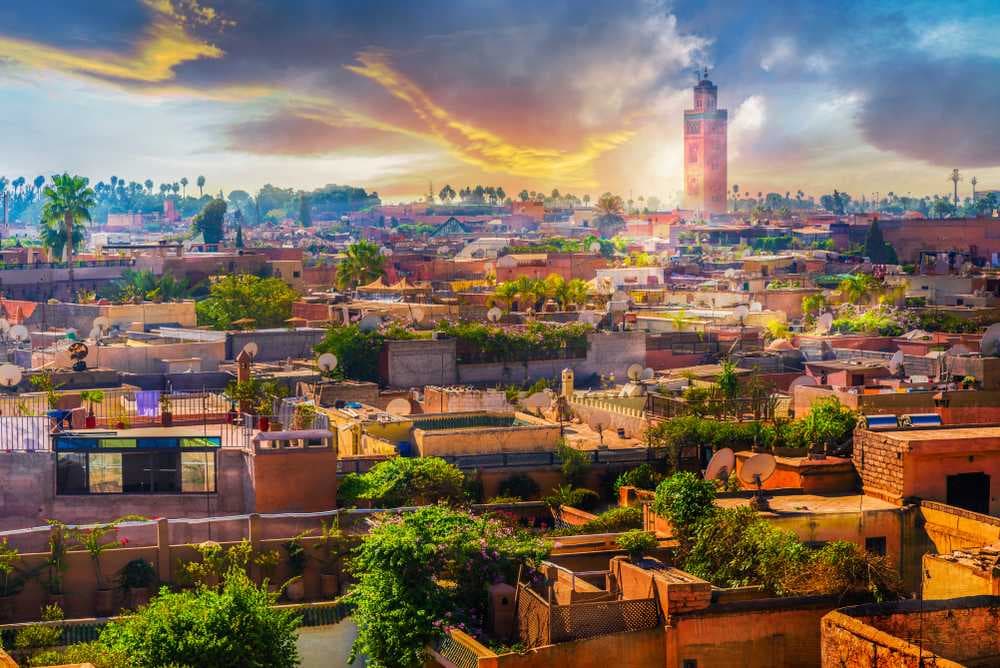 Cityscape View of Marvellous Morocco