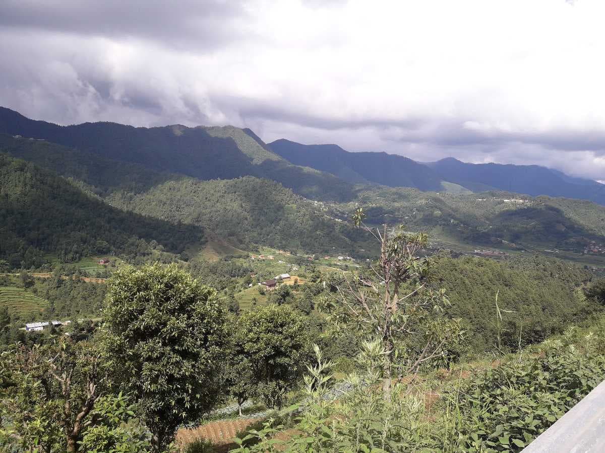 Stunning View of Chitlang Hills