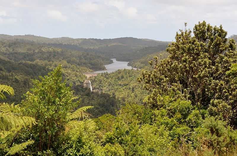 Waitakere Dam and Waterfall