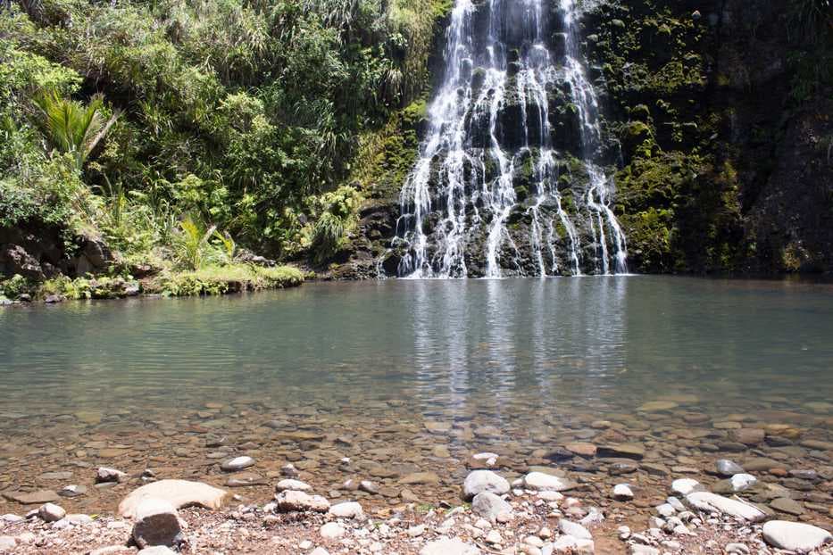 KareKare Falls in Waitakere Ranges, Auckland