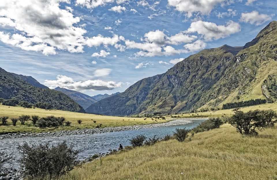 a spectacular image of Mt. Aspiring