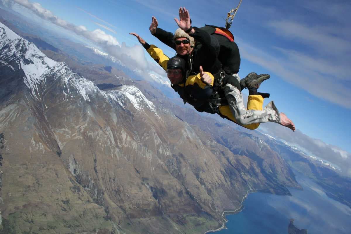 Skydiving in Queenstown travel image