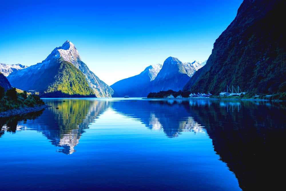 Milford Sound - Also Called as Piopiotahi in Fiordland National Park