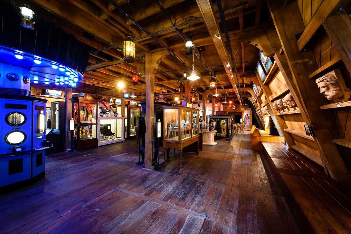 Historic Exhibits Inside the Wellington Museum