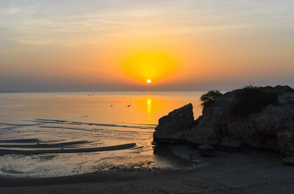Stunning View of Gulf of Oman from Al Suwaiq