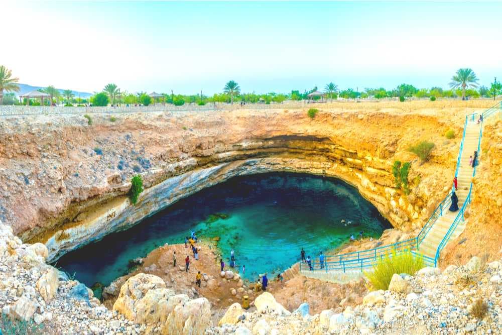 Bimmah Sinkhole - Water-Filled Depression in Muscat