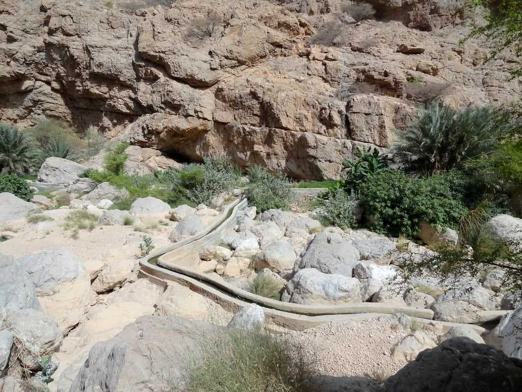 Top View of Wadi Shab