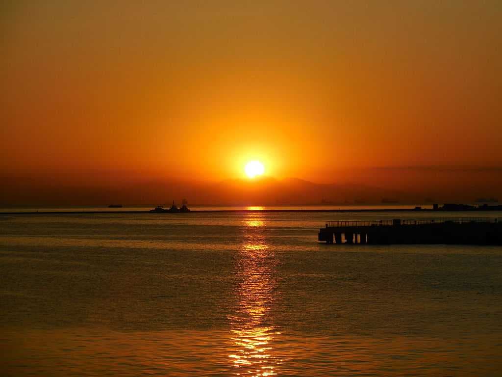 The iconic Manila Bay sunset