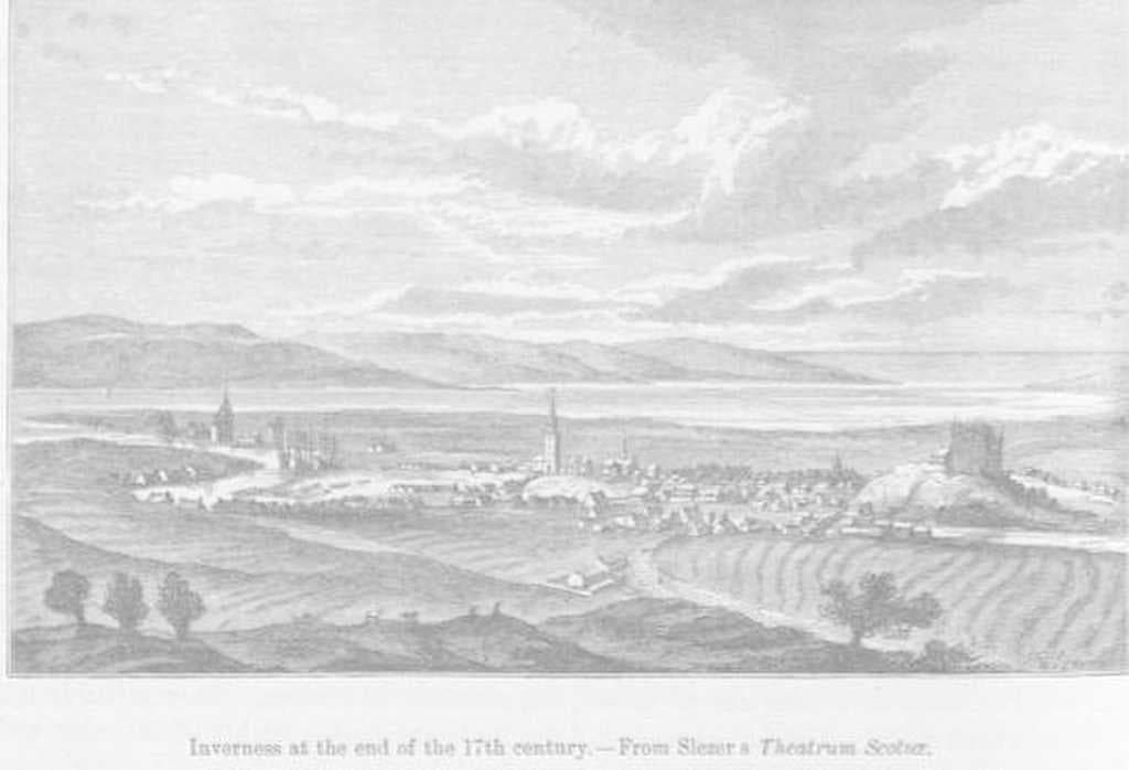 Inverness at the end of the 17th century