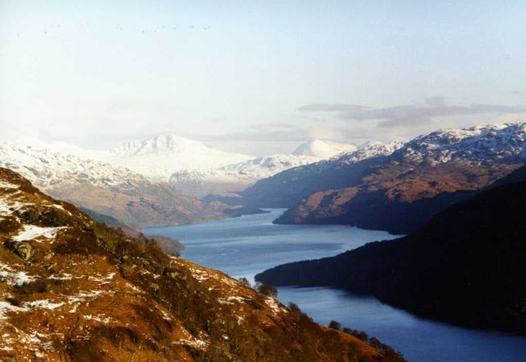 Loch Lomond from just below Beinn Dubh and Creag an t-Seilich