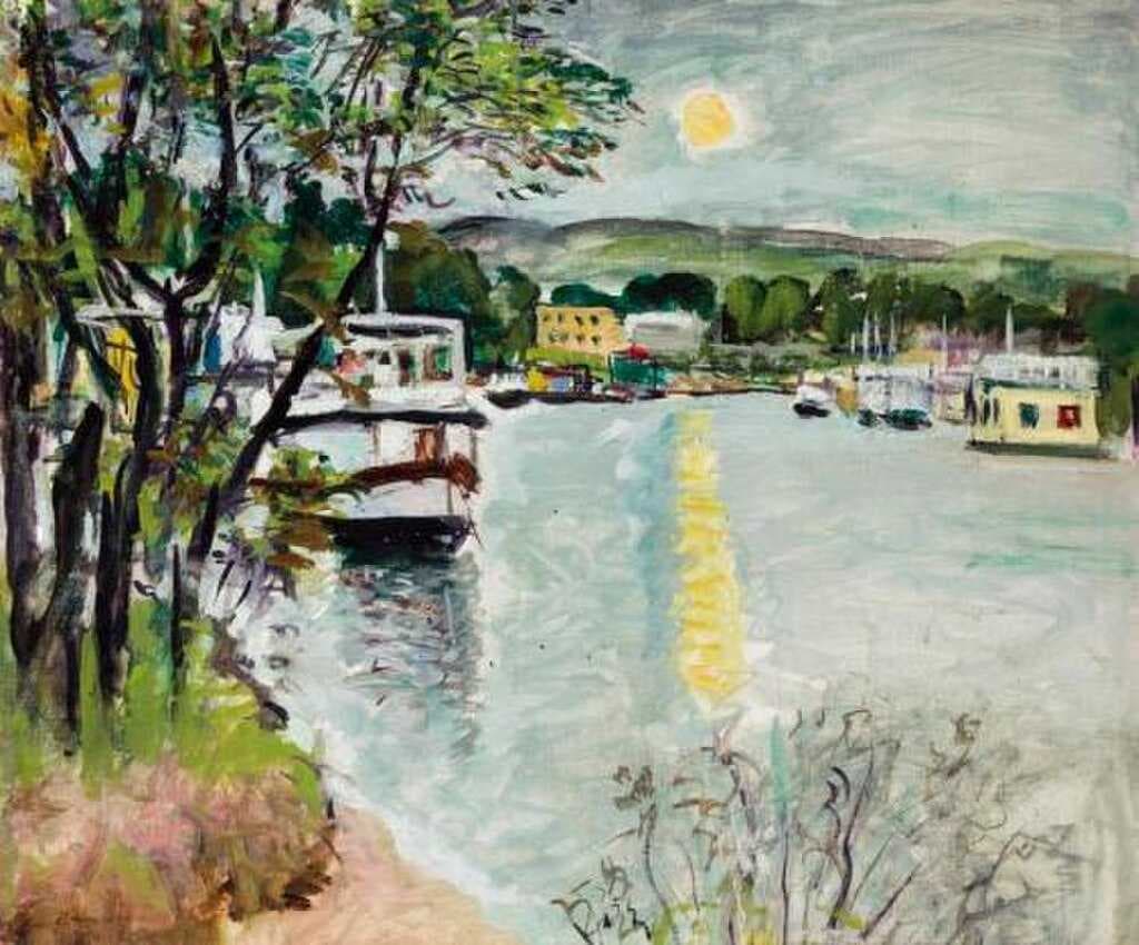 Moonlight, Loch Lomond by George Leslie Hunter, c.1924