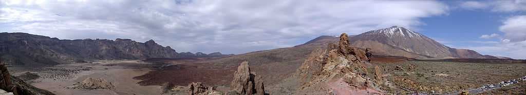 Panorama of Teide National Park