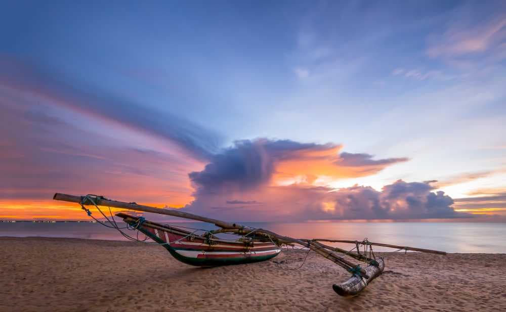 Negombo Beach Sunset