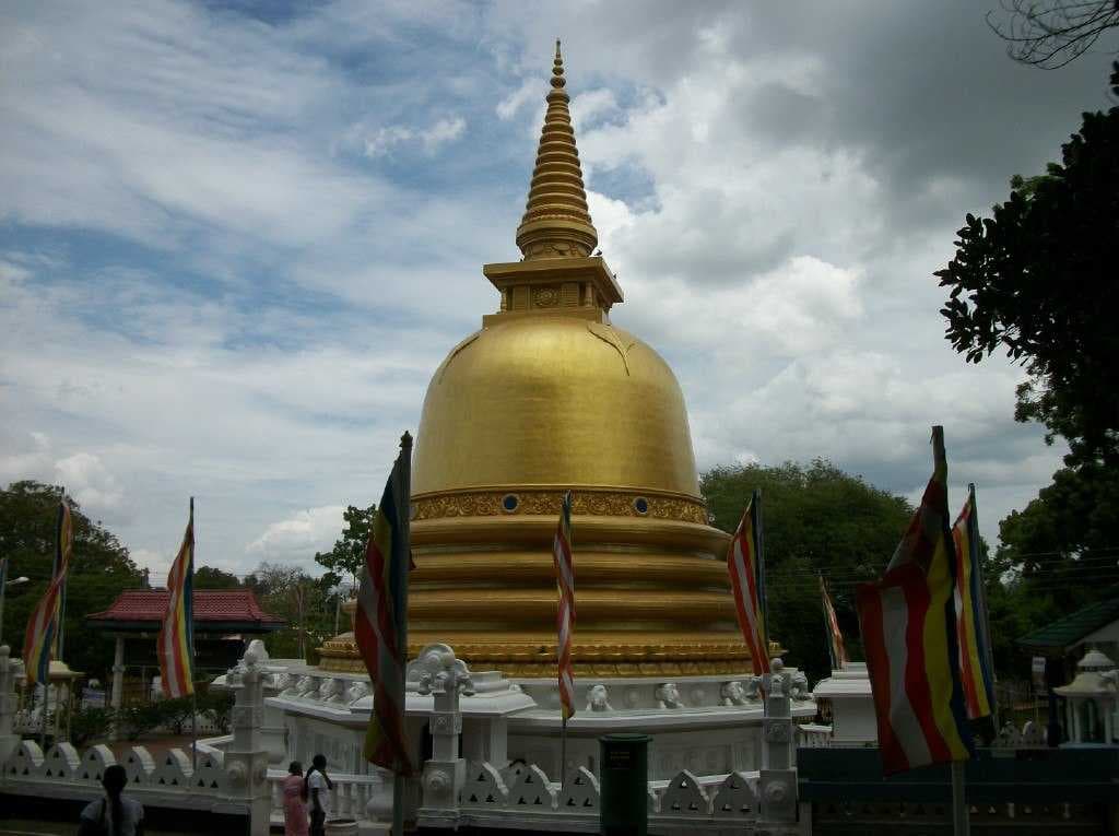 A pagoda at Dambulla golden temple