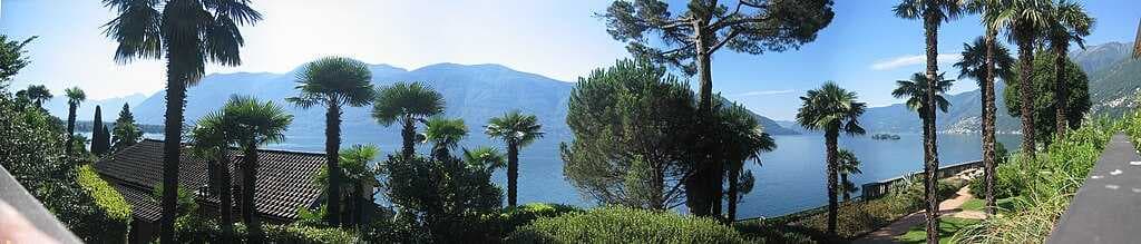 Ascona with islands of Brissago