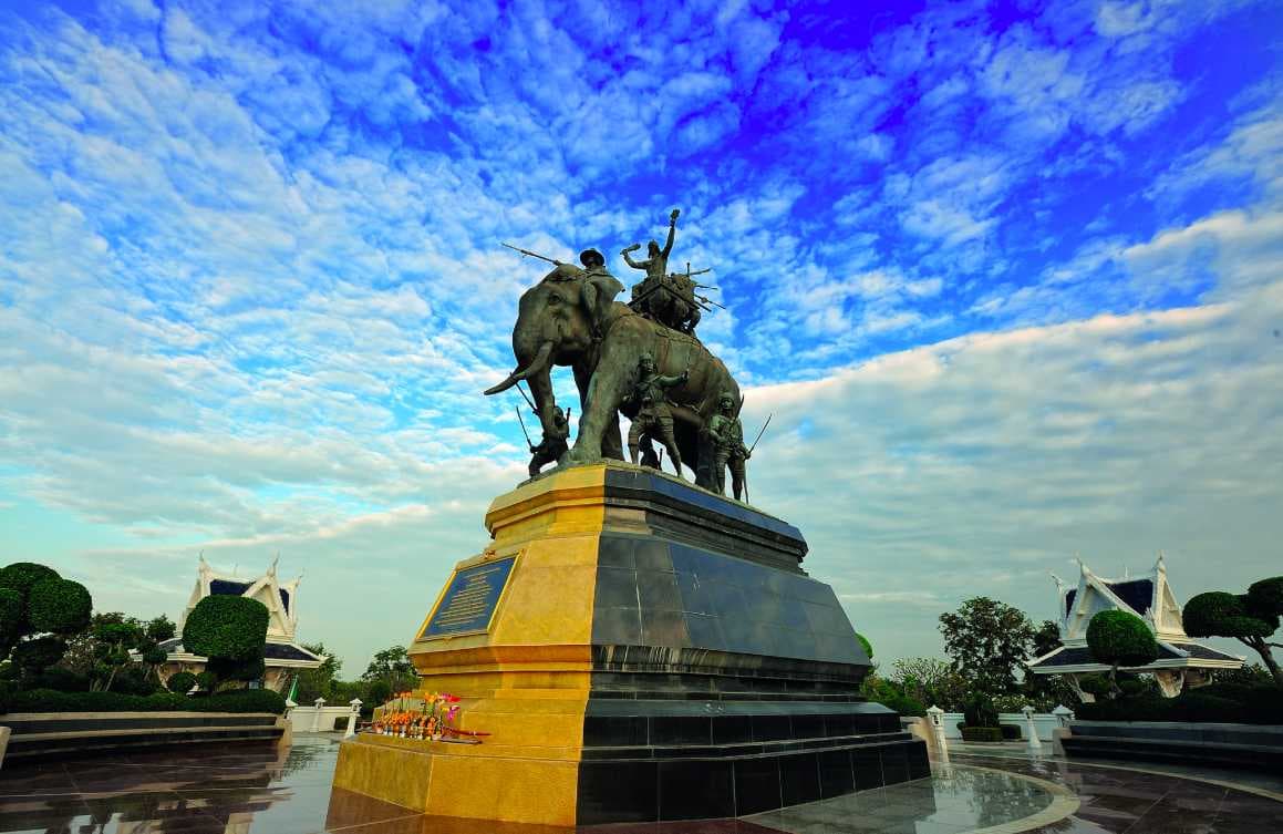 Queen Suriyothai Monument - Located in Ban Mai Sub-district