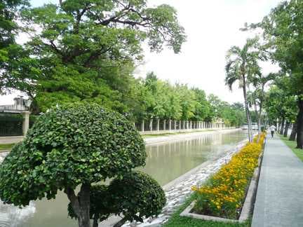 Royal Moat at Chitralada Royal Villa, Dusit Palace