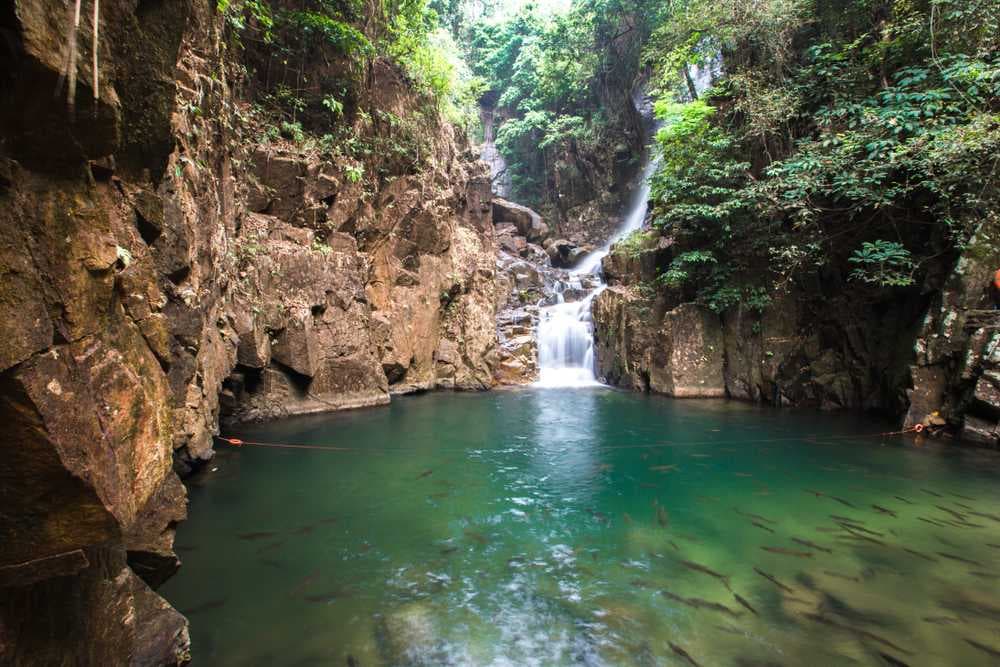 Scenic View of Pliw waterfall, Chanthaburi