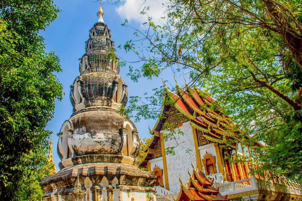 Wat Ku Tao (Gourd Pagoda) - Constructed in 1613