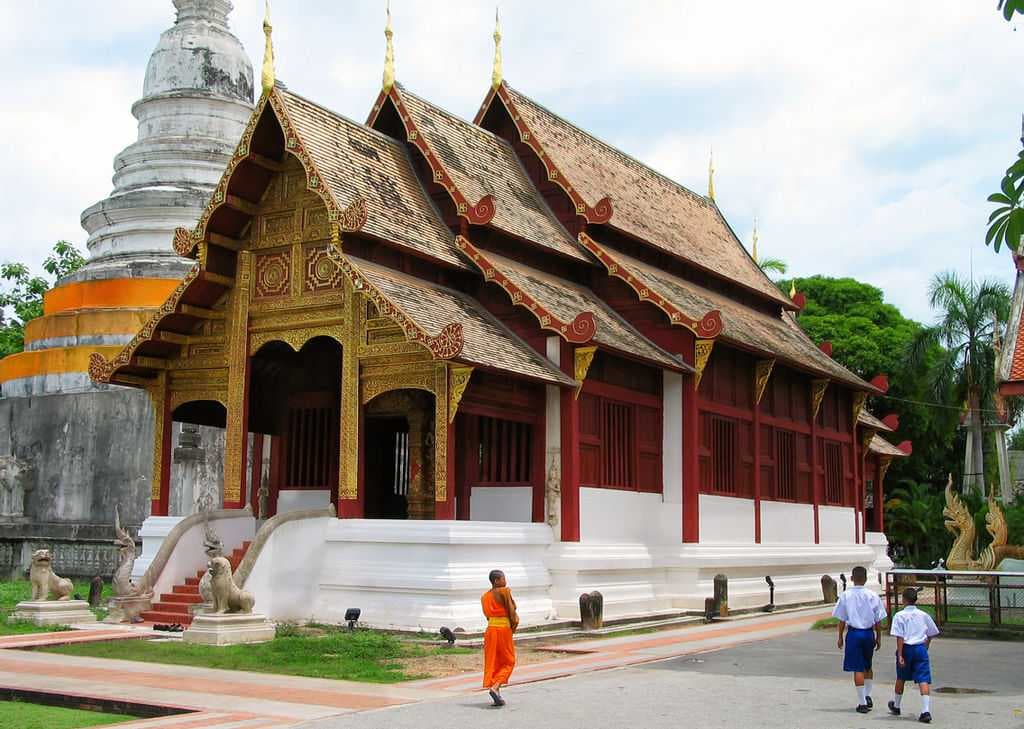 The ubosot of Wat Phra Singh