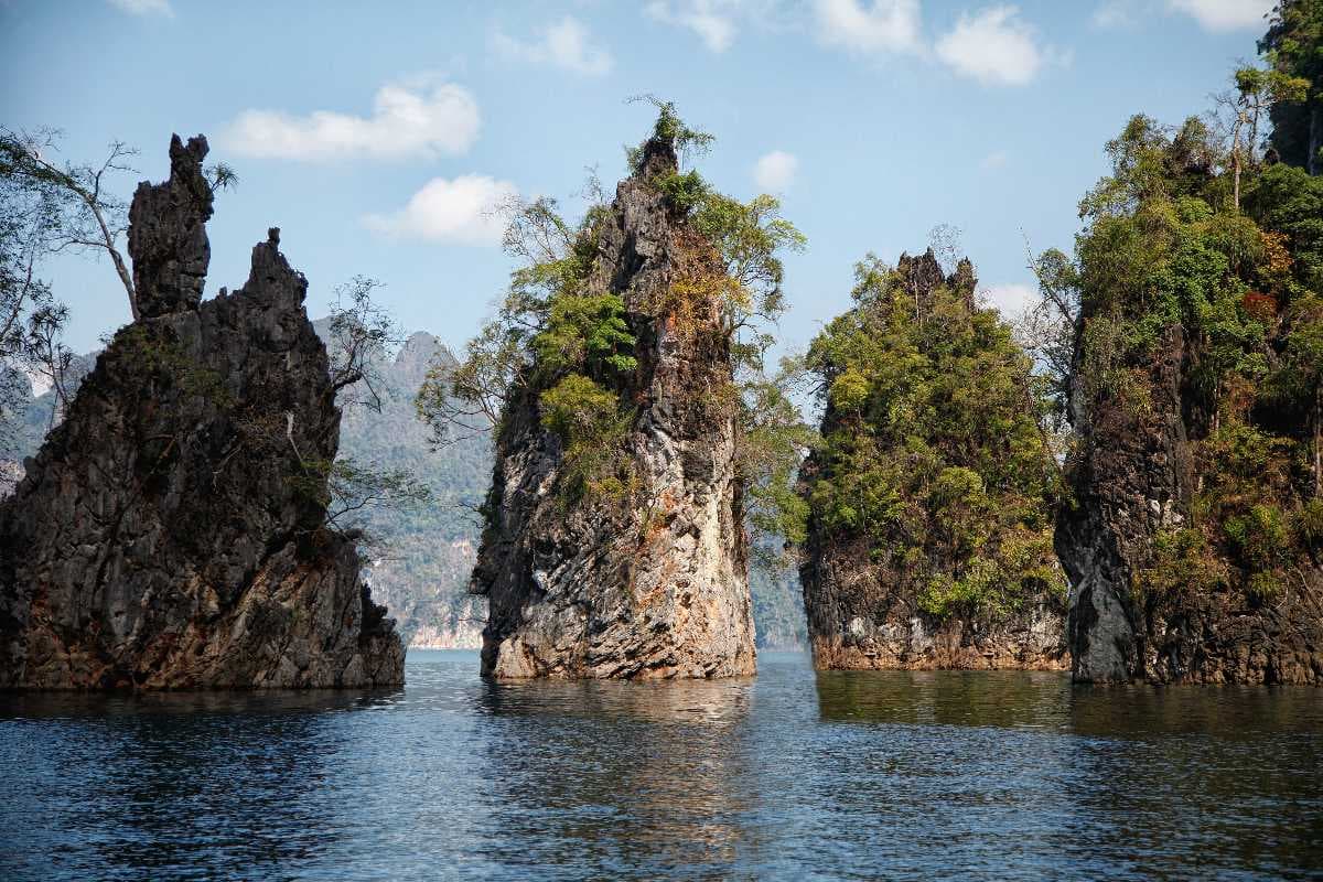 Limestone Karst in Khao Sok National Park