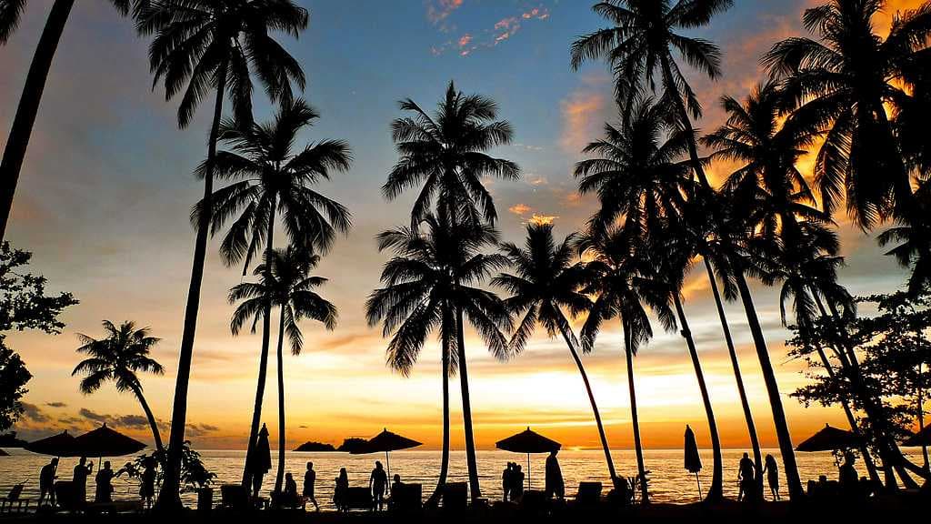 Sunsets in Koh Chang