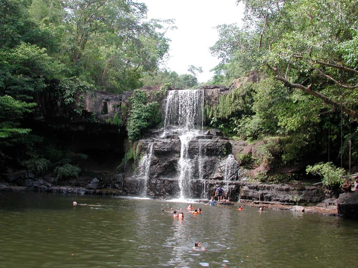 Waterfalls in Koh Chang