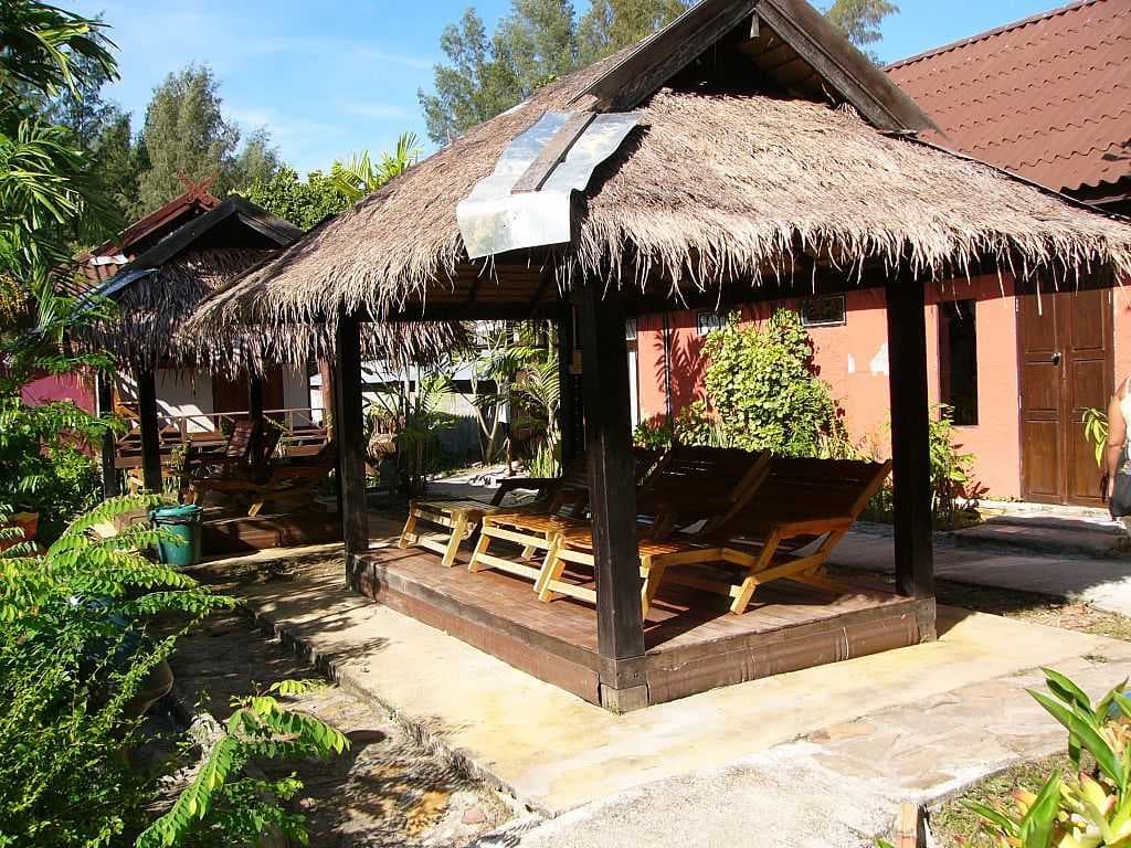 Huts at Ban Saladan