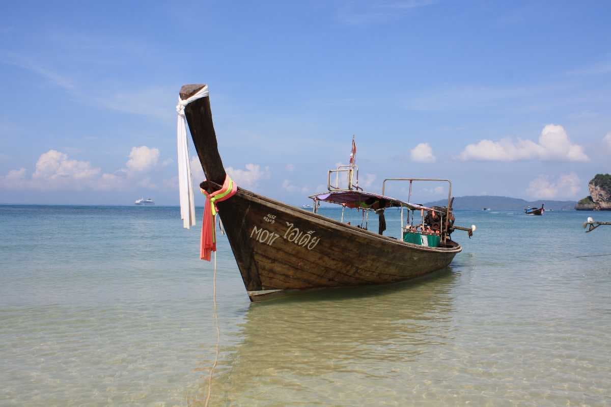 Traditional Taxi Boats in Koh Nang Yuan