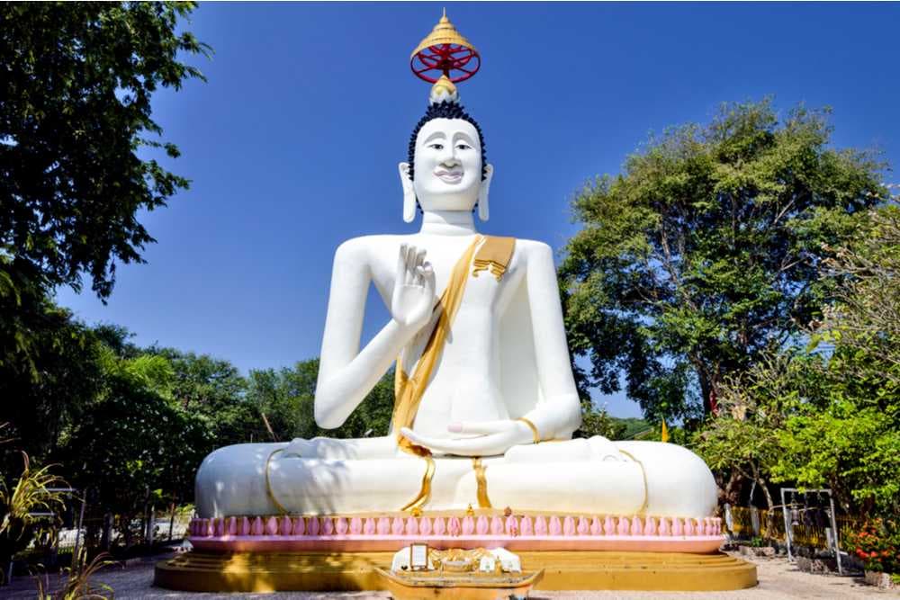 Buddha Statue in Wat Ko Kaew Pitsadan, Koh Samet