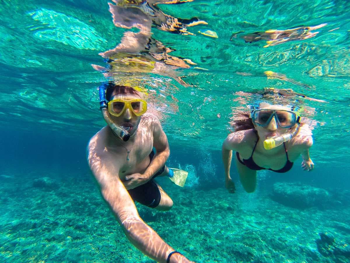 Snorkeling at Koh Tan, Koh Samui