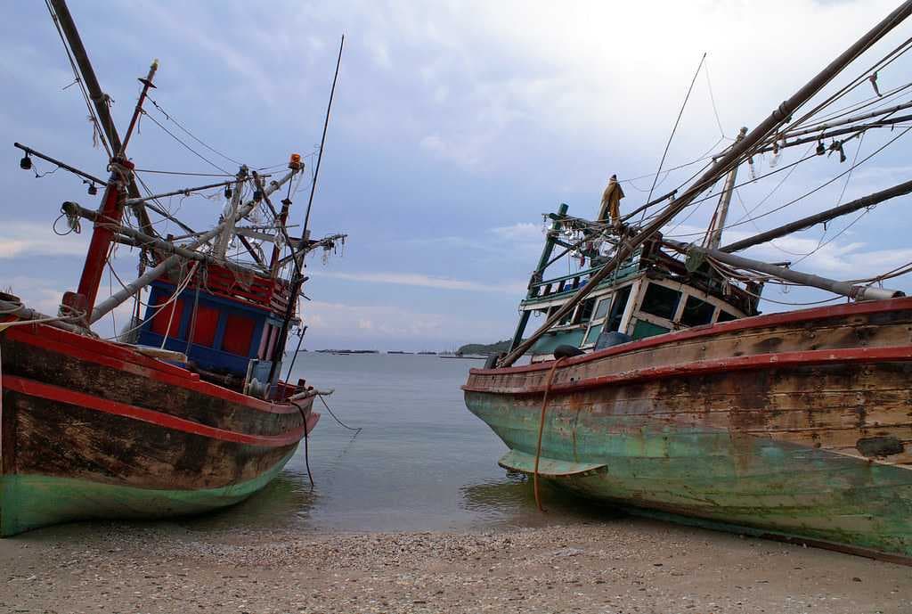 Fishing Boats in Koh Si Chang