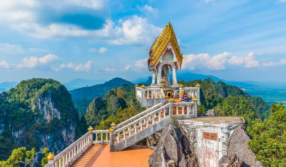 Tiger Cave Temple - Well-Known for its Tiger Paw Prints in Cave
