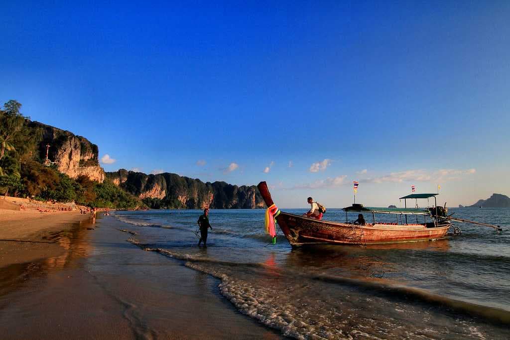A Sunset at Bamboo Island, Krabi