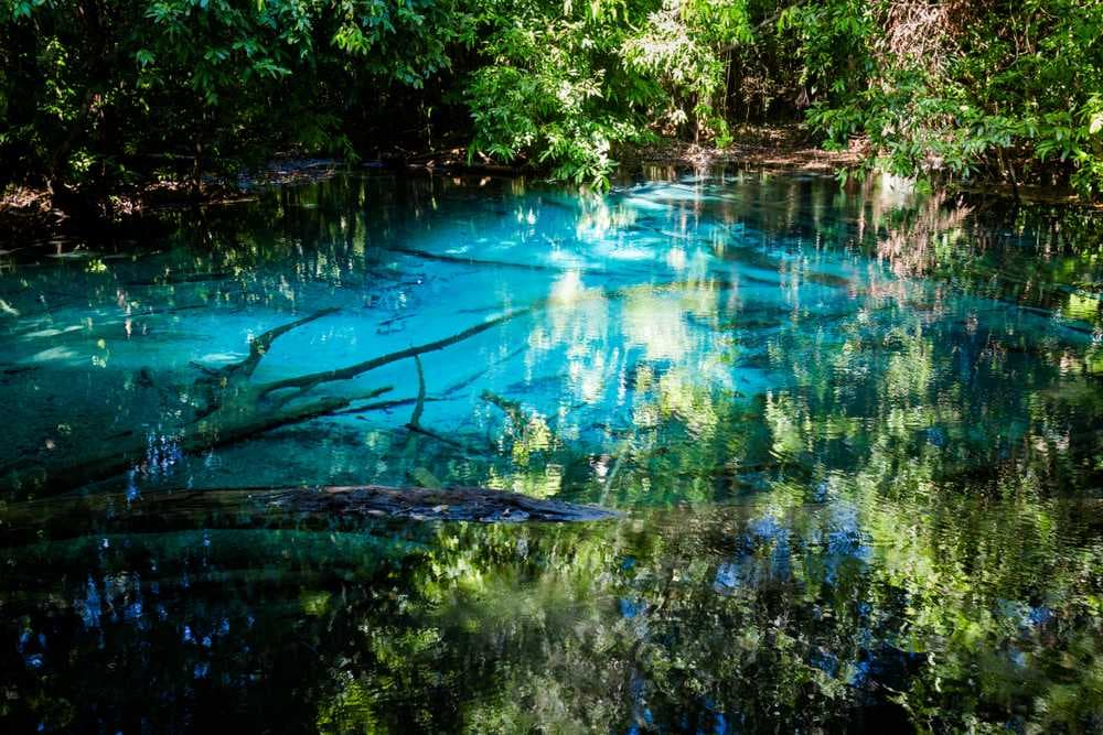 Emerald Pool in Thung Teao Natural Park