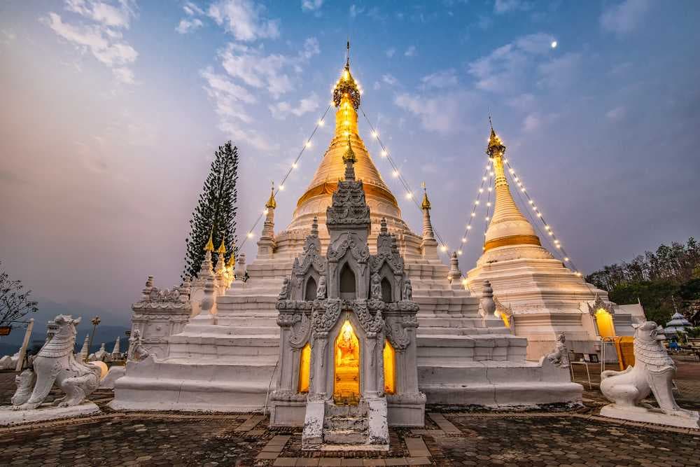 Wat Phrathat Doi Kongmu - Buddhist Temple in Mae Hong Son District