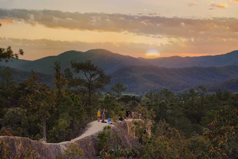 Serene Sunset View, Pai Canyon