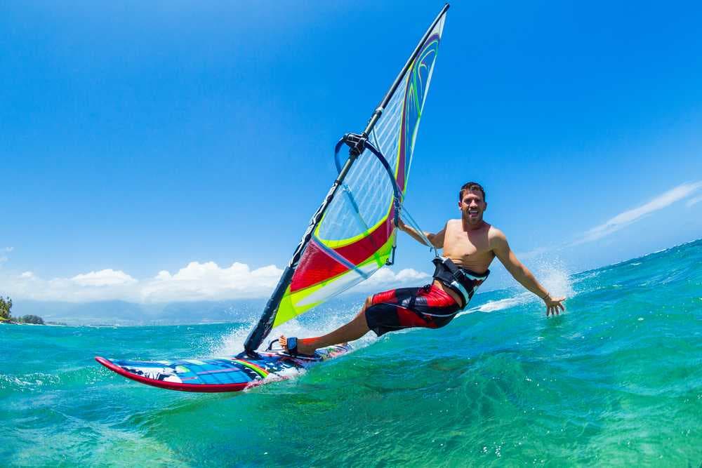 Thrilling Windsurfing in Jomtien Beach, Pattaya
