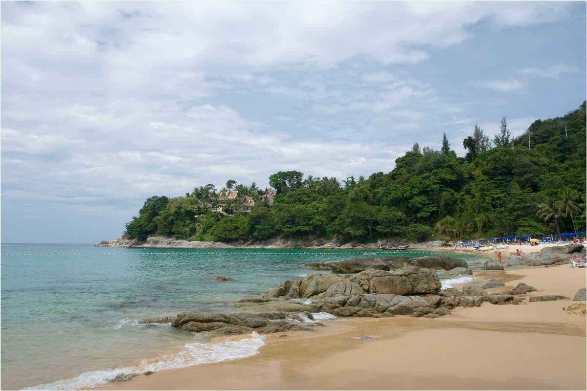 Panoramic View of Laem Sing Beach