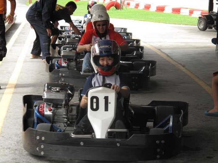 Corporate Trip to Patong Gokart Speedway, Phuket