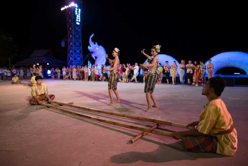 Traditional Thai Dance Performance at Siam Niramit, Phuket