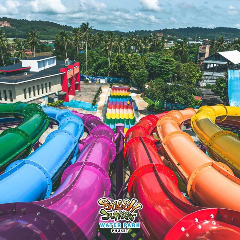 Splash Food Zone at Splash Jungle Water Park, Phuket