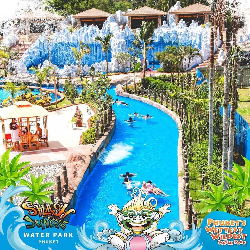 Splash Food Zone at Splash Jungle Water Park, Phuket