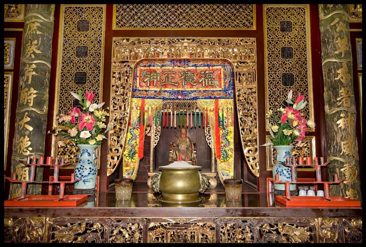 Altar in the Sui Boon Tong Shrine, Phuket