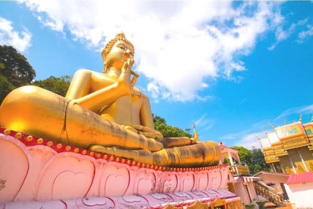 Buddha Statue at Wat Khao Rang, Phuket